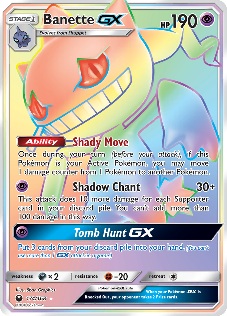 Celestial Storm Banette GX #174/168