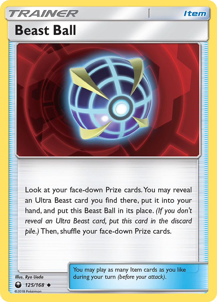 Celestial Storm Beast Ball #125/168