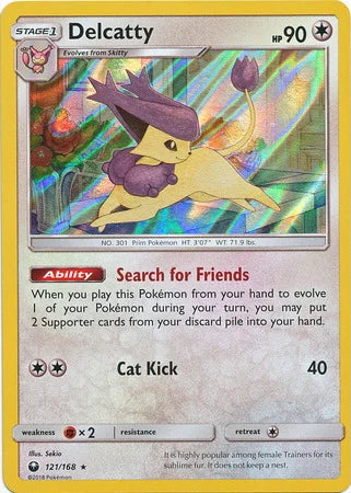 Celestial Storm Holo Delcatty #121/168