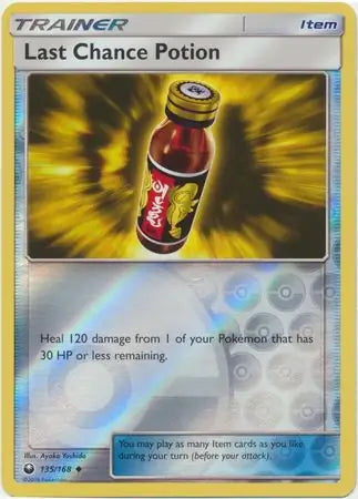 Celestial Storm Last Chance Potion #135/168 reverse holo
