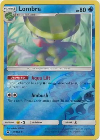 Celestial Storm Lombre #37/168 reverse holo