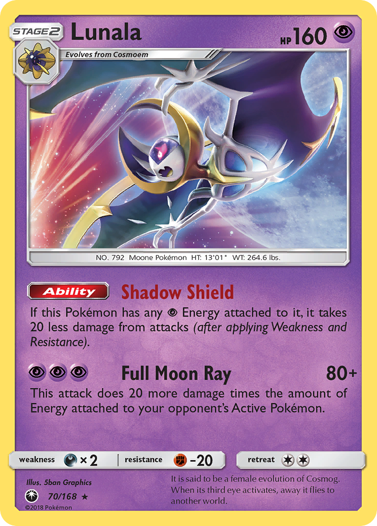 Celestial Storm Lunala #70/168