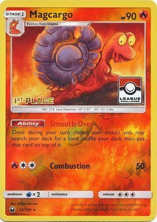 Celestial Storm Magcargo #24 League Promo