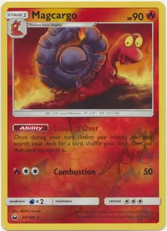 Celestial Storm Magcargo #24/168 reverse holo