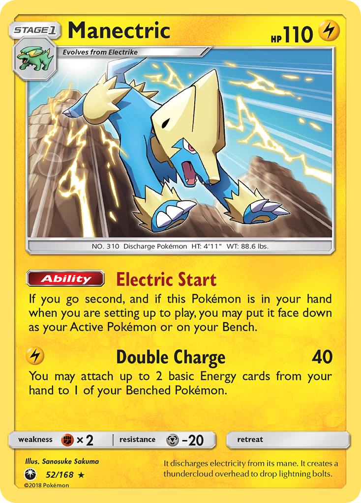 Celestial Storm Manectric #52/168