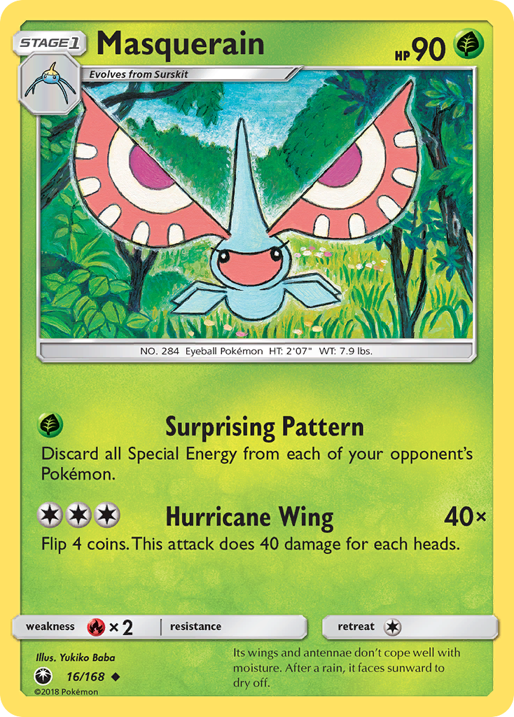 Celestial Storm Masquerain #16/168