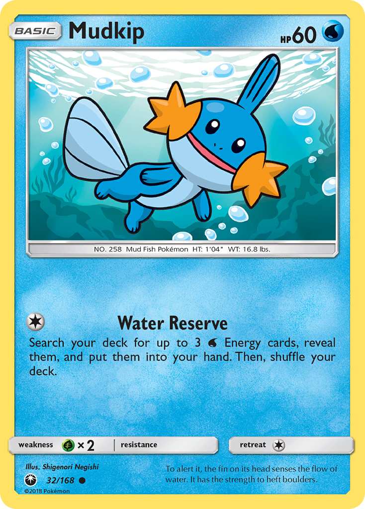 Celestial Storm Mudkip #32/168
