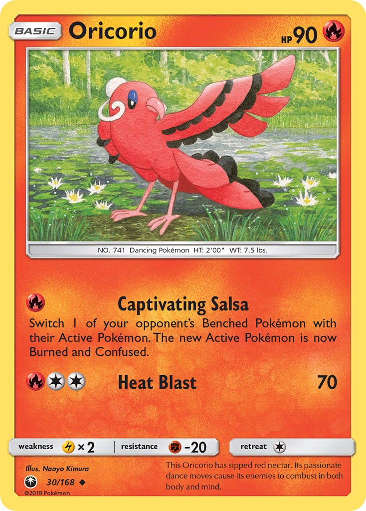 Celestial Storm Oricorio #30/168
