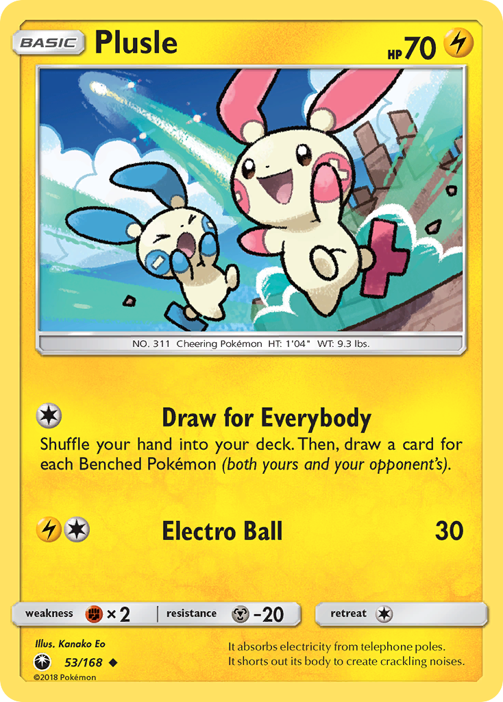Celestial Storm Plusle #53/168