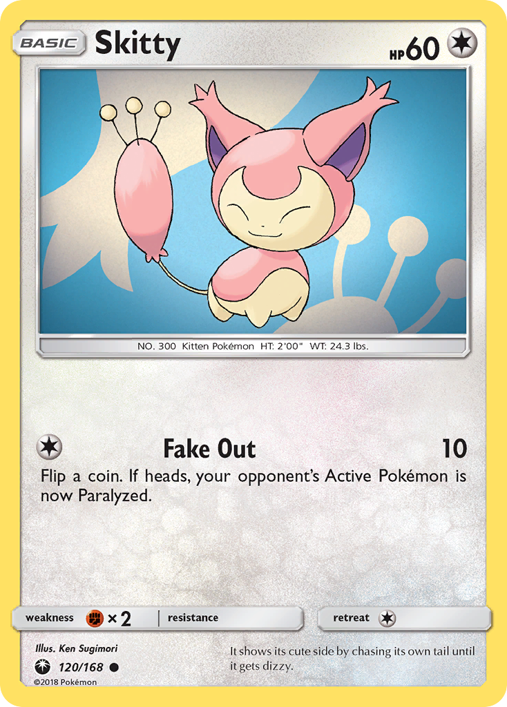 Celestial Storm Skitty #120/168