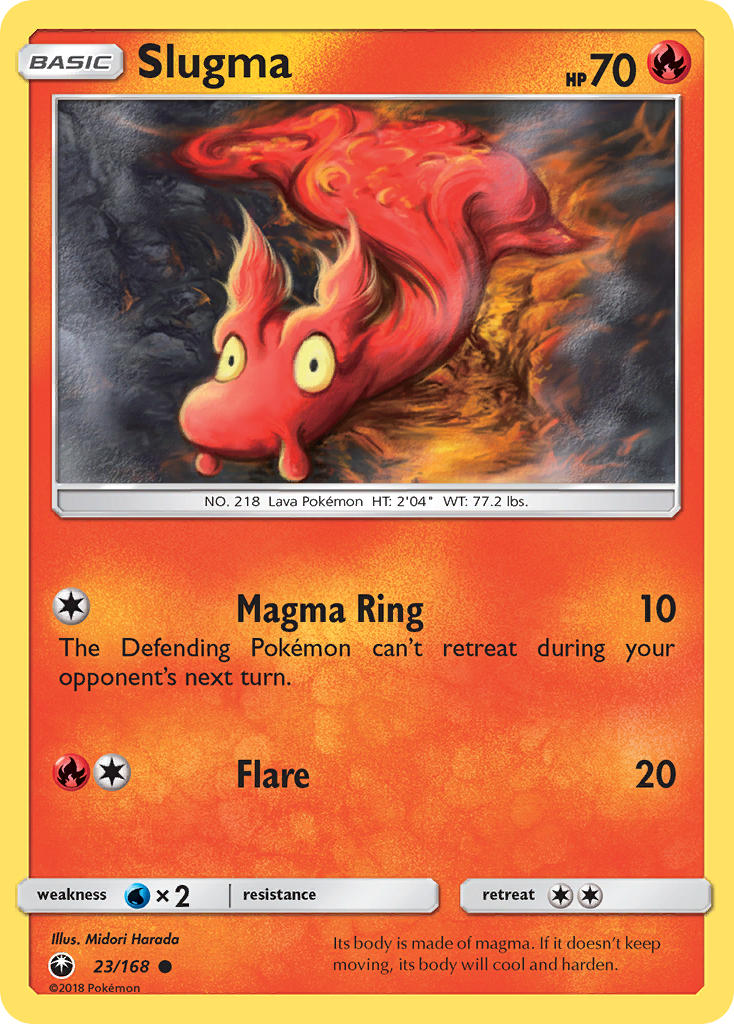 Celestial Storm Slugma #23/168