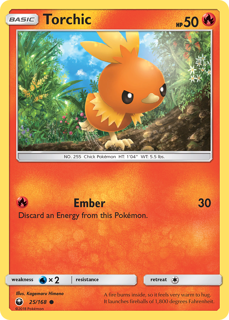 Celestial Storm Torchic #25/168