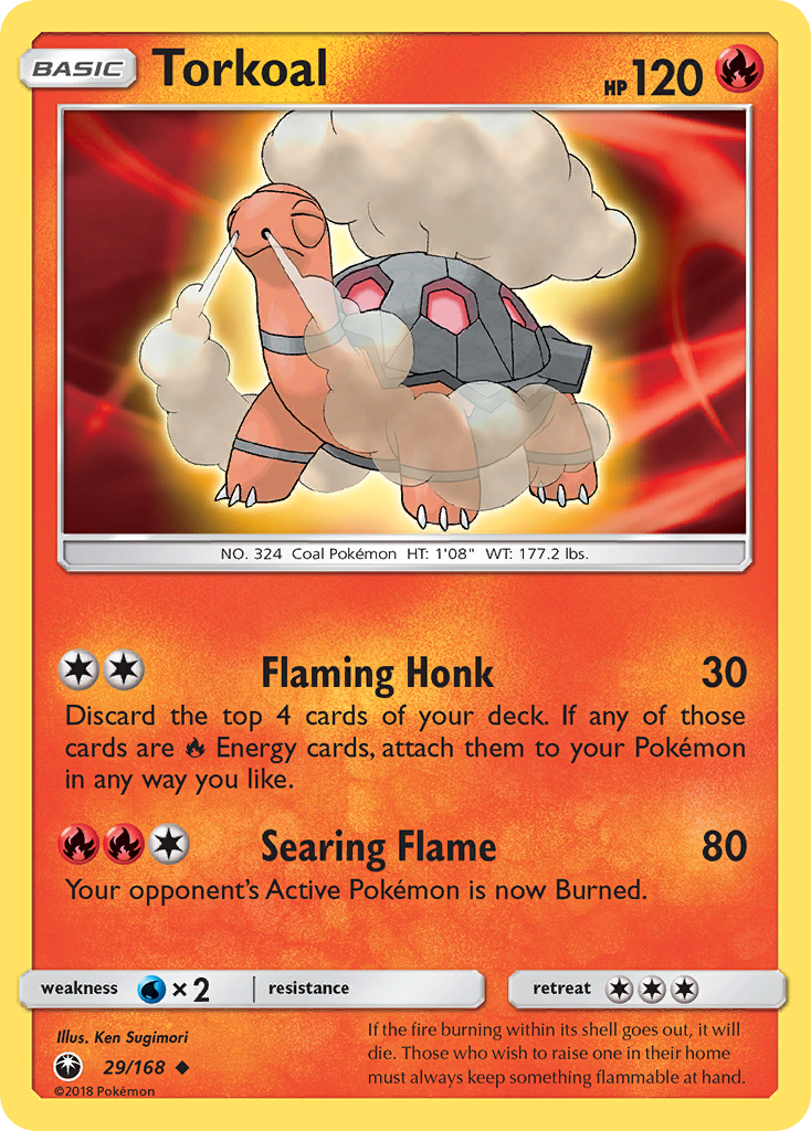 Celestial Storm Torkoal #29/168