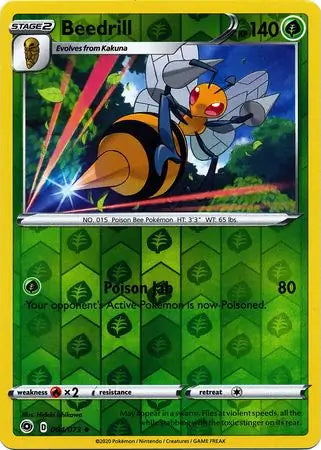 Champion’s Path Beedrill #4/73 reverse holo