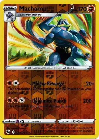 Champion’s Path Machamp #26/73 reverse holo