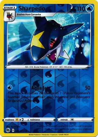 Champion’s Path Sharpedo #12/73 reverse holo