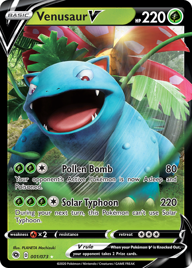 Champion’s Path Venusaur V #1/73