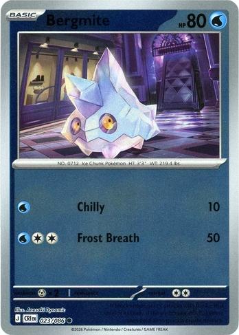 Chaos Rising Bergmite #023/86 reverse holo