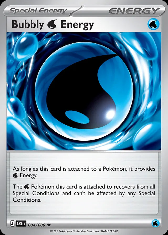Chaos Rising Holo Bubbly Energy #084/86