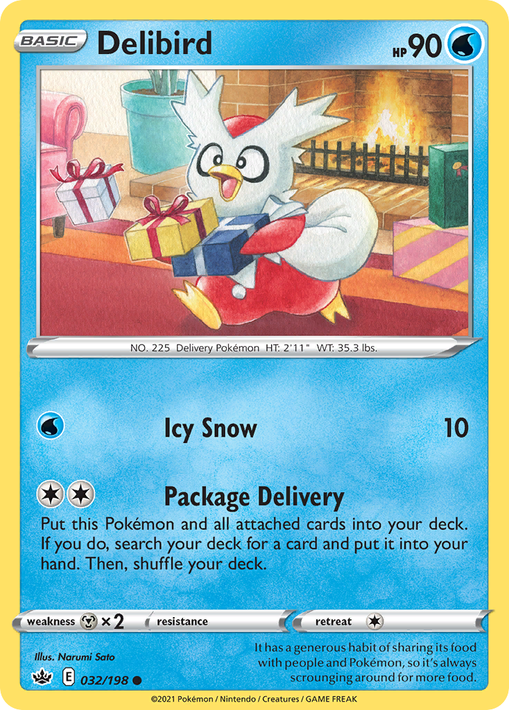 Chilling Reign Delibird #32/198