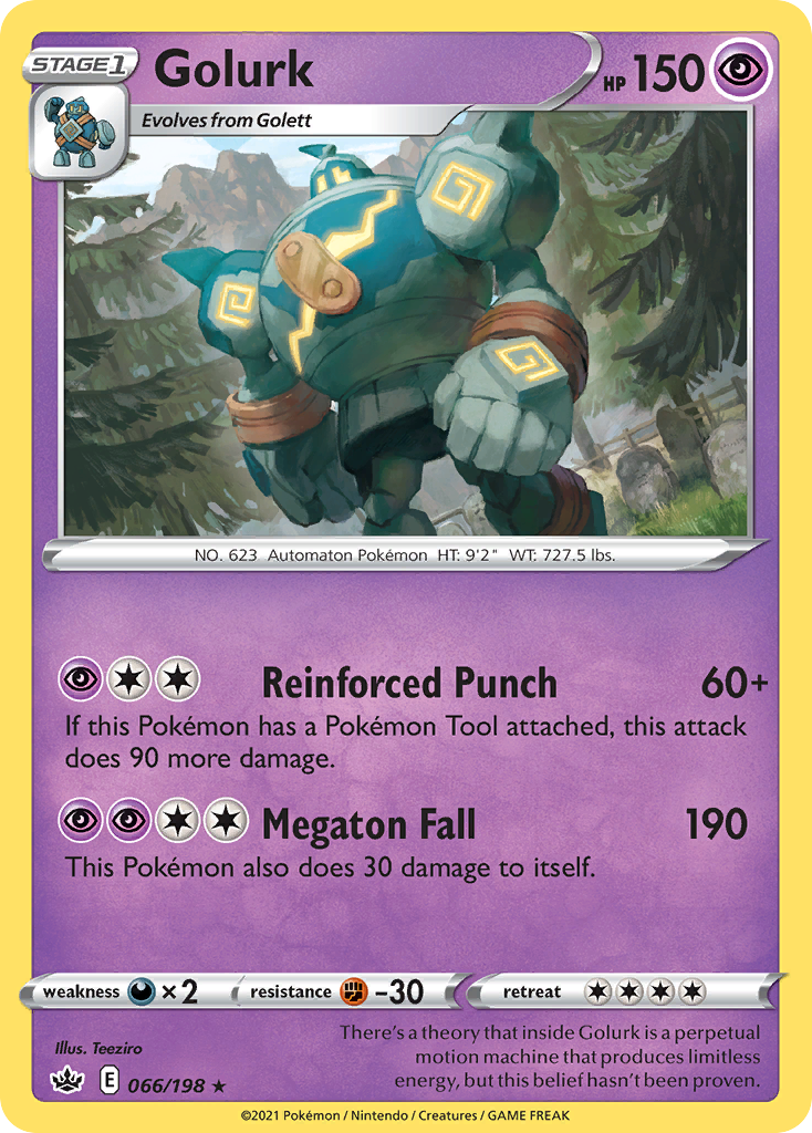 Chilling Reign Golurk #66/198