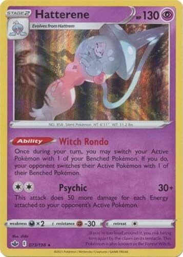 Chilling Reign Holo Hatterene #73/198
