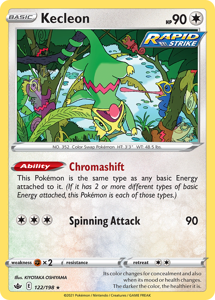 Chilling Reign Kecleon #122/198
