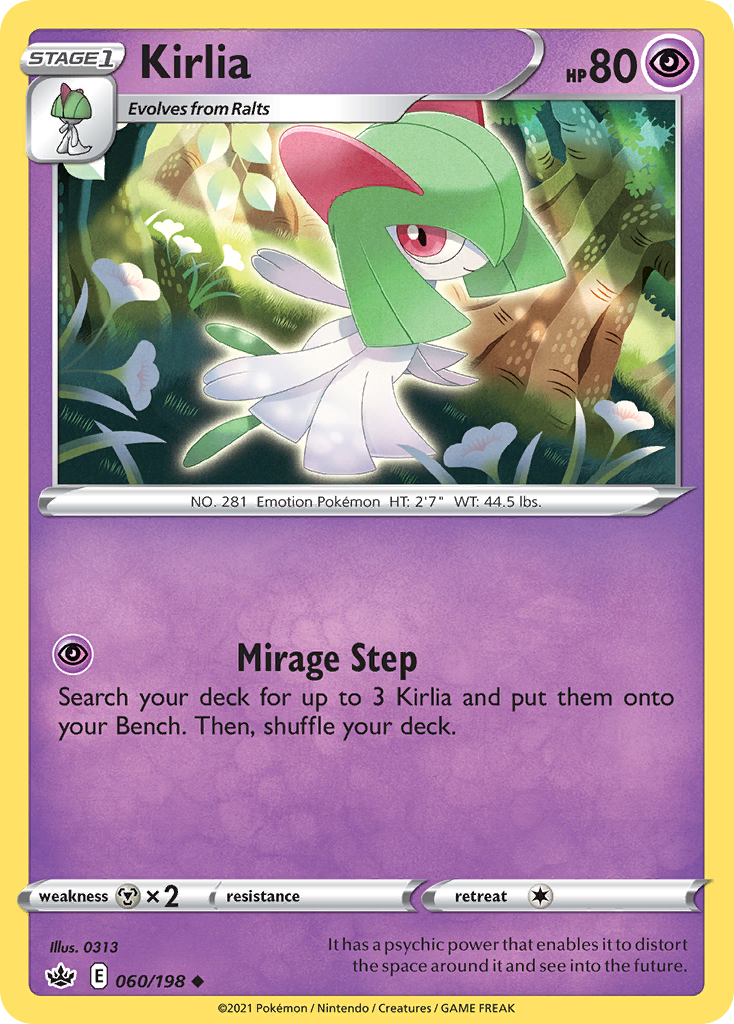 Chilling Reign Kirlia #60/198