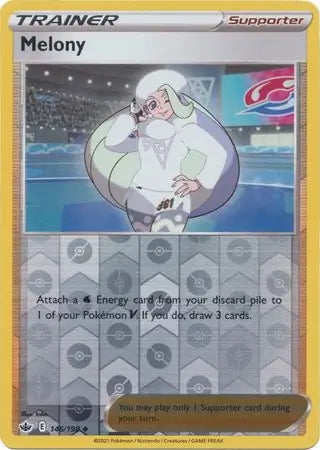 Chilling Reign Melony #146/198 reverse holo