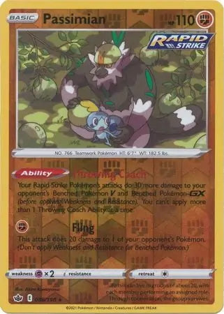 Chilling Reign Passimian #88/198 reverse holo