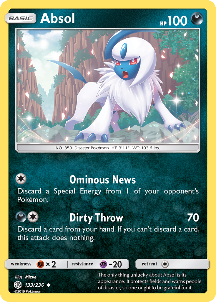 Cosmic Eclipse Absol #133/236