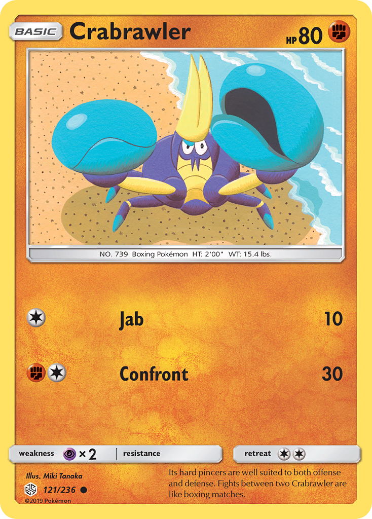 Cosmic Eclipse Crabrawler #121/236