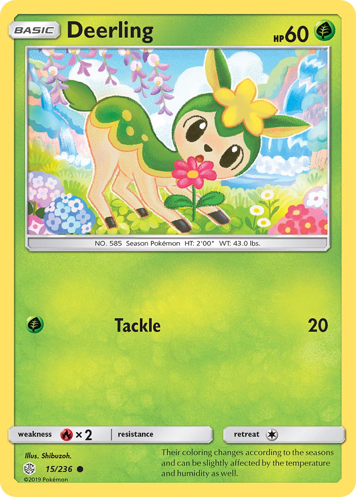 Cosmic Eclipse Deerling #15/236
