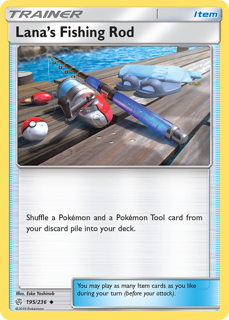 Cosmic Eclipse Lana’s Fishing Rod #195/236