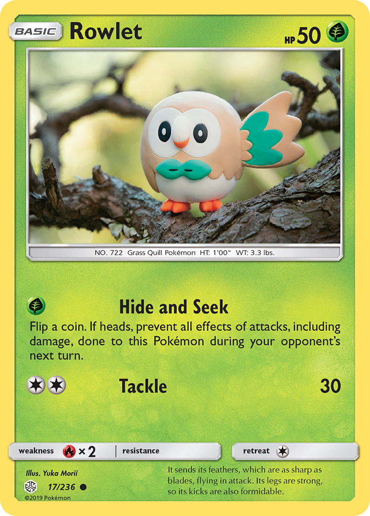 Cosmic Eclipse Rowlet #17/236
