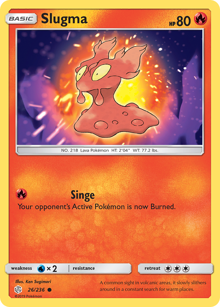 Cosmic Eclipse Slugma #26/236