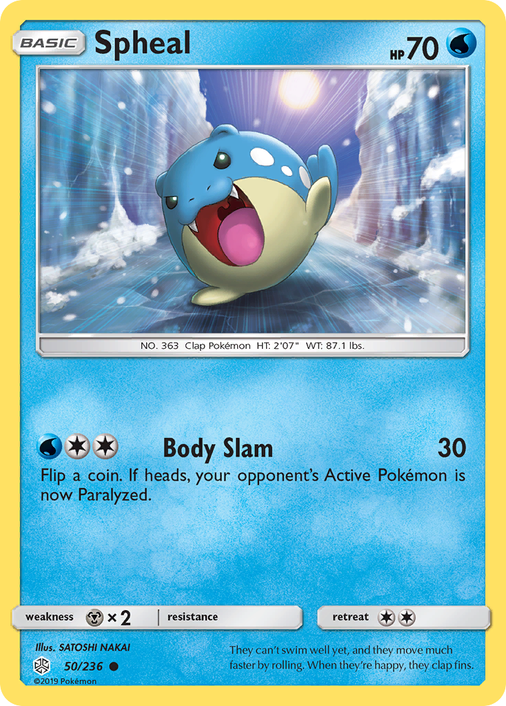 Cosmic Eclipse Spheal #50/236