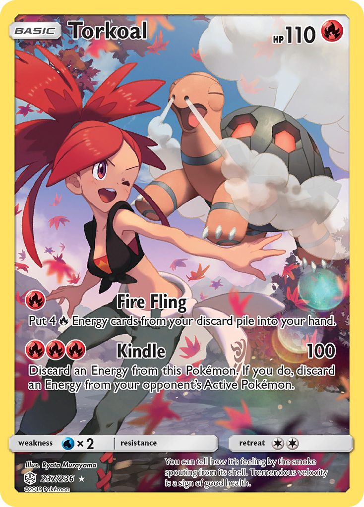 Cosmic Eclipse Torkoal #237/236