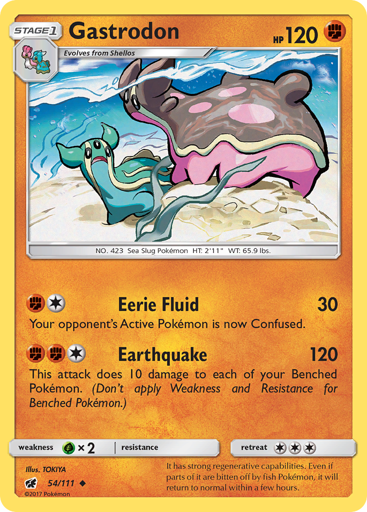 Crimson Invasion Gastrodon #54/111