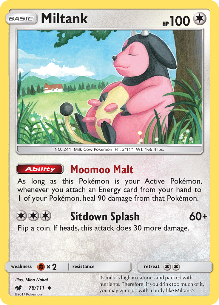 Crimson Invasion Miltank #78/111
