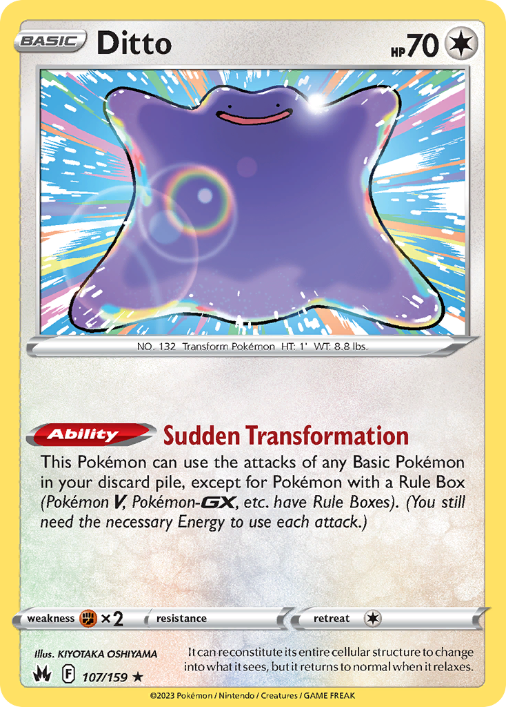Crown Zenith Ditto #107/159