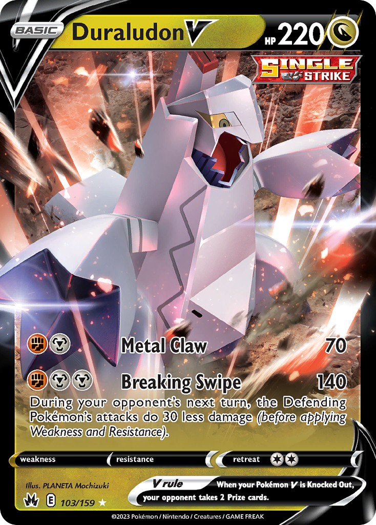 Crown Zenith Duraludon V #103/159