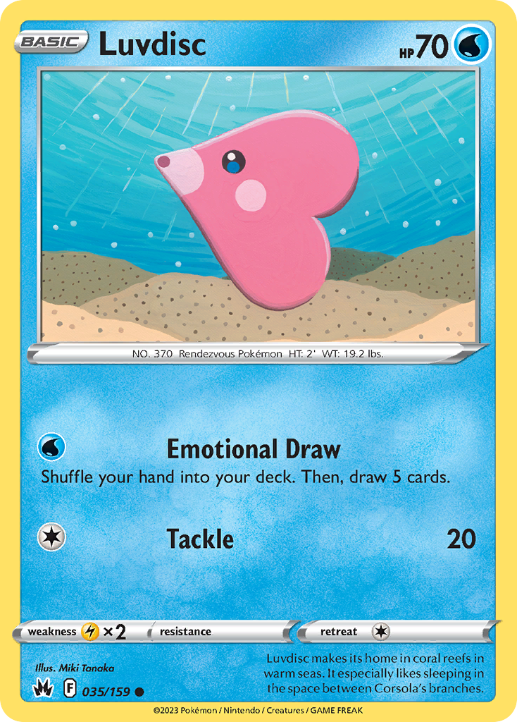 Crown Zenith Luvdisc #35/159