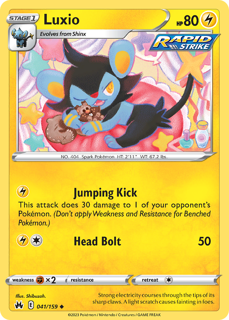 Crown Zenith Luxio #41/159
