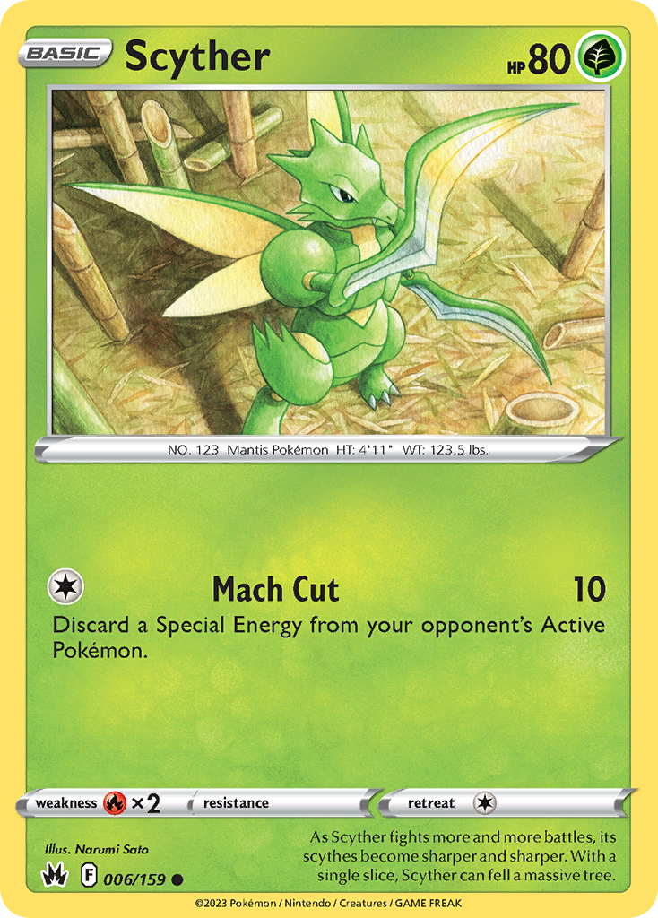 Crown Zenith Scyther #6/159