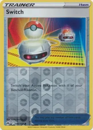Crown Zenith Switch #144/159 reverse holo
