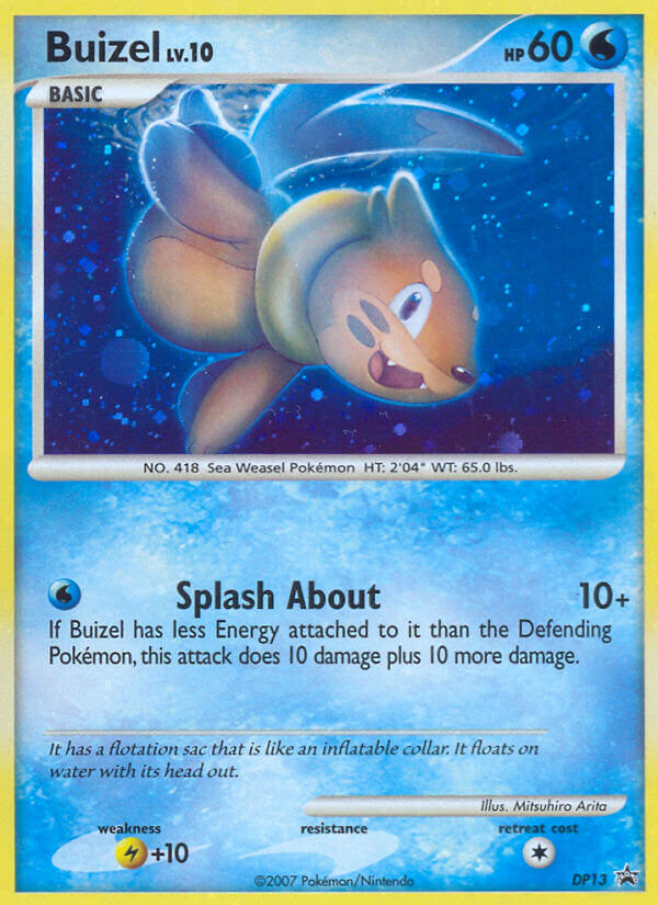 DP Black Star Promo Buizel #13