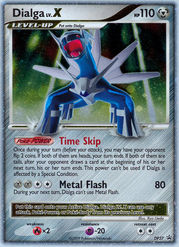 DP Black Star Promo Dialga LV.X #37