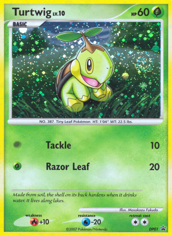 DP Black Star Promo Turtwig #1
