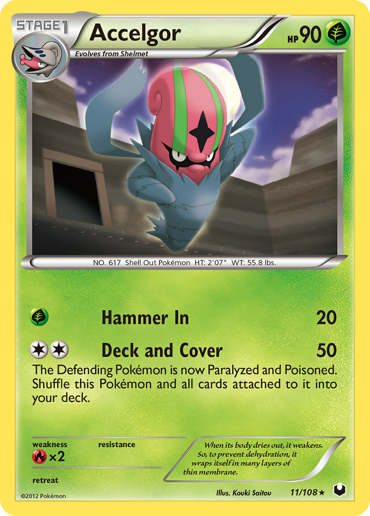 Dark Explorers Accelgor #11/108